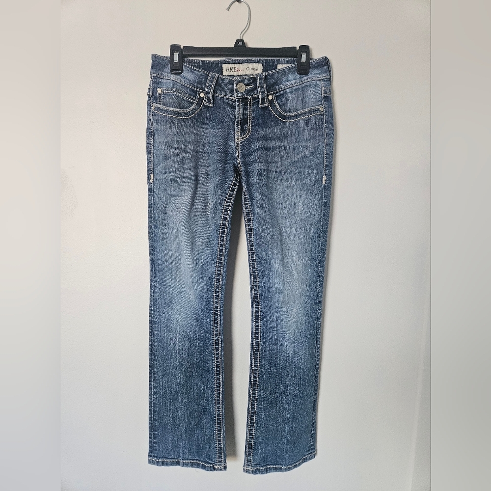 BKE denim Culture Women's Blue Jeans 28R Light Wash